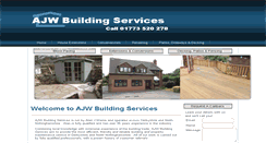 Desktop Screenshot of ajw-buildingservices.co.uk